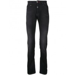 Philipp Plein Distressed Skinny Jeans Men 02ww Black Wing Clothing Best Prices