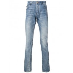 Philipp Plein Slim Faded Jeans Men 07so Sofisticated Clothing Slim-fit Collection