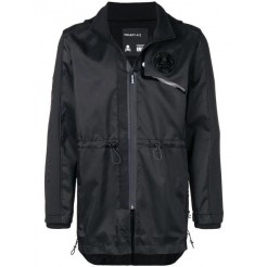 Philipp Plein Lightweight Technical Jacket Men 0202 Black / Clothing Jackets Worldwide Shipping