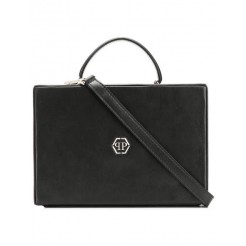 Philipp Plein Square Tote Women 0291 Black/nickel Bags Usa Sale Online Store