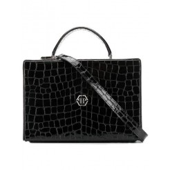 Philipp Plein Square Tote Women 0296 Black/matchcolor Bags Sale Usa Online