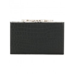 Philipp Plein Square Clutch Women 0291 Black/nickel Bags Reputable Site