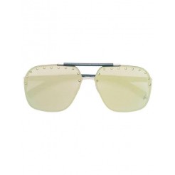 Philipp Plein Aviator Sunglasses Women Ggxa Gold/gold/mirror/no Glv Accessories Authorized Dealers