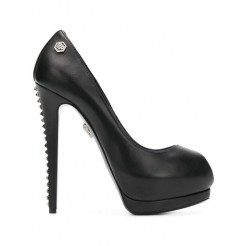 Philipp Plein Strong Pumps Women 02 Black Shoes Uk Cheap Sale