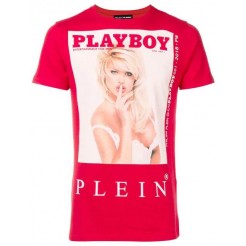 Philipp Plein Ss Playboy T-shirt Men 13 Red Clothing T-shirts Finest Selection