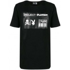 Philipp Plein X Playboy Project T-shirt Men 02 Black Clothing T-shirts Exclusive