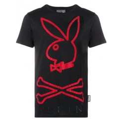 Philipp Plein Playboy Bunny T-shirt Men 02 Black Clothing T-shirts Newest