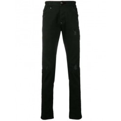 Philipp Plein Distressed Jeans Men 02ms Santa Monica Clothing Regular & Straight-leg Reliable Supplier