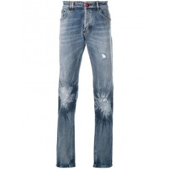 Philipp Plein Faded Effect Jeans Men 07of On Fire Clothing Regular & Straight-leg Factory Outlet