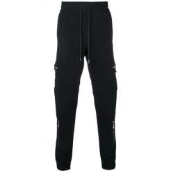 Philipp Plein Zip Detail Track Pants Men 08 Middle Blue Clothing Wholesale Online