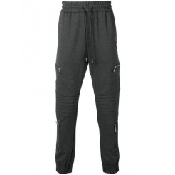 Philipp Plein Drawstring Track Pants Men 10 Grey Clothing Timeless Design