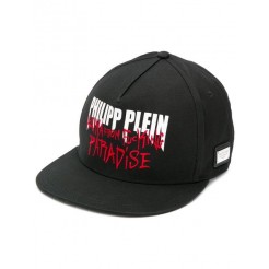 Philipp Plein Aloha Plein Baseball Cap Men 02 Black Accessories Hats Clearance Prices