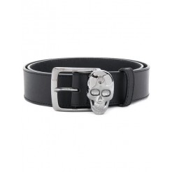 Philipp Plein Skull Belt Men 0202 Black / Accessories Belts Entire Collection