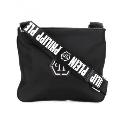 Philipp Plein Logo Strap Shoulder Bag Men 02 Black Bags Factory Outlet