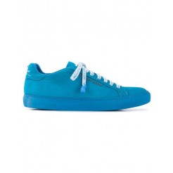 Philipp Plein Lace-up Sneakers Men 07 Light Blue Shoes Low-tops Authentic