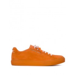 Philipp Plein Logo Low-top Sneakers Men 20 Orange Shoes Low-tops Outlet Online