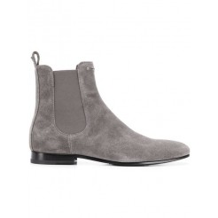 Philipp Plein Chelsea Boots Men 10 Grey Shoes Low Price