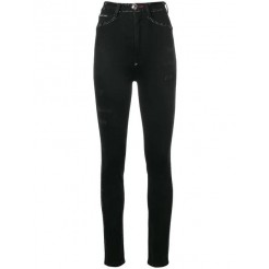 Philipp Plein Super High Rise Jeans Women 02cb Coordinate Black Clothing Skinny Wholesale Online Usa