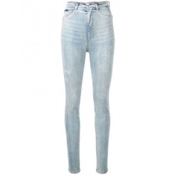 Philipp Plein Super High Waist Jeans Women 07il L.a.livin Clothing Skinny Uk Official Online Shop