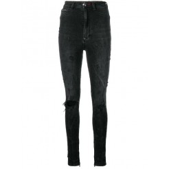 Philipp Plein Distressed Skinny Jeans Women 02dn Dna Clothing Stylish