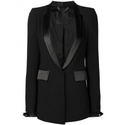 Philipp Plein Crystal Skull Blazer Women 02 Black Clothing Blazers Luxurious Collection