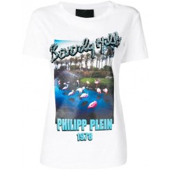 Philipp Plein Beverly Hills T-shirt Women 01 White Clothing T-shirts & Jerseys Wide Varieties