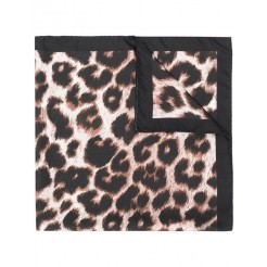 Philipp Plein Small Foulard Women 17 Leopard Accessories Scarves Officially Authorized
