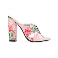 Philipp Plein Flowers Sandals Women 03 Rose / Pink Shoes Reputable Site