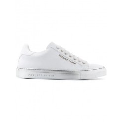 Philipp Plein Statement Low Top Sneakers Women 0191 White/nickel Shoes Trainers Shop Best Sellers