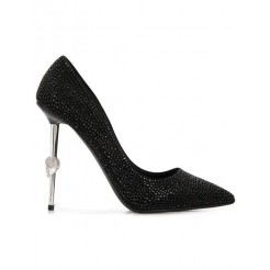Philipp Plein Decollete Pointed Pumps Women 02 Black Shoes Hot Sale Online