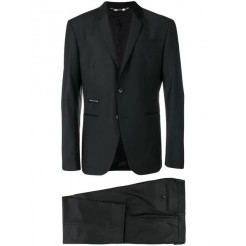 Philipp Plein Statement Suit Men 02 Black Clothing Formal Suits Reputable Site