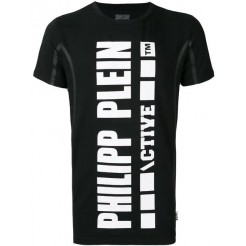 Philipp Plein Stripes T-shirt Men 02 Black Clothing T-shirts Exclusive Range