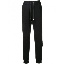 Philipp Plein Pp1978 Long Track Pants Men 02 Black Clothing Usa Sale Online Store
