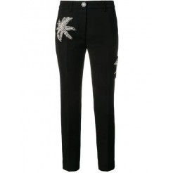 Philipp Plein Aloha Plein Tailored Trousers Women 02 Black Clothing 100% High Quality Guarantee