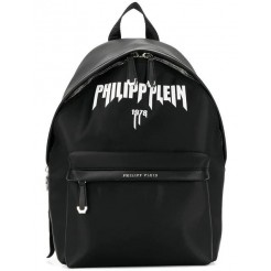 Philipp Plein Logo Backpack Men 02 Black Outlet Entire Collection