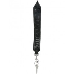 Philipp Plein Logo Keyring Strap Men 02 Black Accessories Keyrings & Chains Usa Factory Outlet
