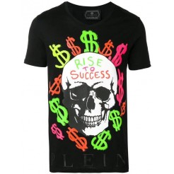 Philipp Plein Platinum Cut Skull T-shirt Men 02 Black Clothing T-shirts Buy Online