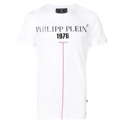 Philipp Plein Logo T-shirt Men 01 White Clothing T-shirts Best Prices