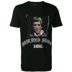 Philipp Plein Scarface Print T-shirt Men 02 Black Clothing T-shirts & Jerseys Coupon Codes