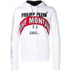 Philipp Plein Scarface Hoodie Men 01 White Clothing Hoodies Online Leading Retailer