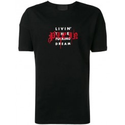 Philipp Plein 'livin' The F Dream' T-shirt Men 02 Black Clothing T-shirts Latest Fashion-trends