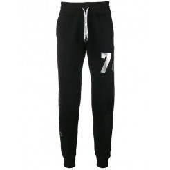 Philipp Plein Logo Track Pants Men 02 Black Outlet Uk Factory