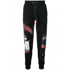 Philipp Plein Scarface Trackpants Men 02 Black Outlet Affordable Price