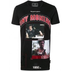 Philipp Plein Scarface T-shirt Men 02 Black Outlet Enjoy Great Discount