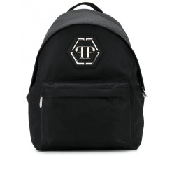 Philipp Plein Satin-shell Backpack Men 02 Black Outlet Multiple Colors