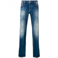 Philipp Plein Supreme Statement Straight Jeans Men 07jv Jungle Vibe Clothing Regular & Straight-leg