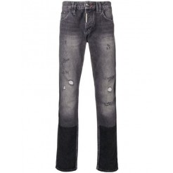 Philipp Plein Straight-leg Statement Jeans Men 10up Underground Pearl Clothing Regular & Hottest New Styles