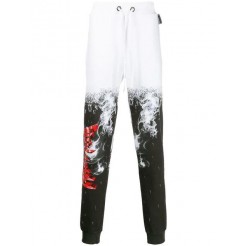 Philipp Plein Rock Jogging Trousers Men 01 White Clothing Track Pants Wholesale Online Usa