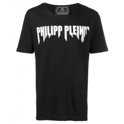 Philipp Plein Platinum T-shirt Men 0201 Black / White Clothing T-shirts Online Store