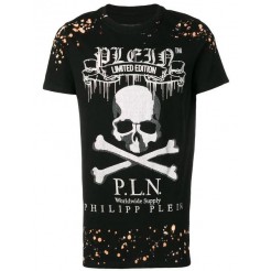 Philipp Plein Skull T-shirt Men 02 Black Outlet Fantastic Savings